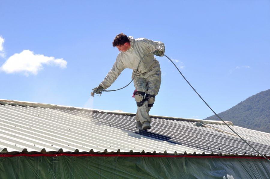 Roof Painting by Costello Painting